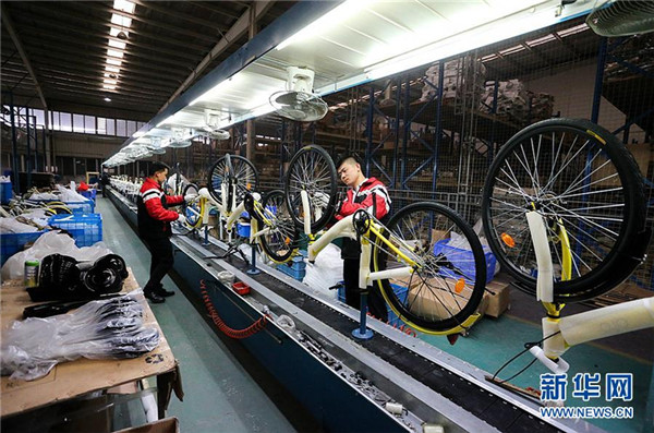 Revived traditional bicycle industry