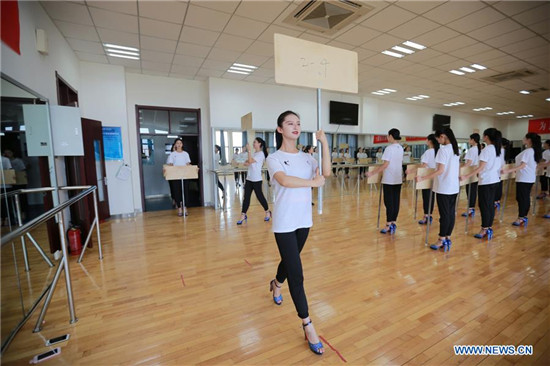 Students trained for upcoming 13th Chinese National Games