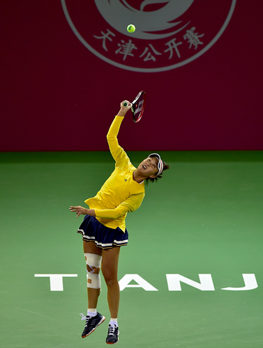 Peng Shuai defeats Guo Hanyu in first round of Tianjin Open