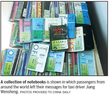 Tianjin cabbie clocks up the compliments