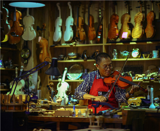 Violin maker strings success over many years