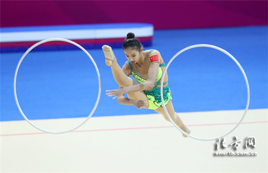 Liaoning earns fourth consecutive title in rhythmic gymnastics