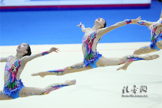Liaoning earns fourth consecutive title in rhythmic gymnastics