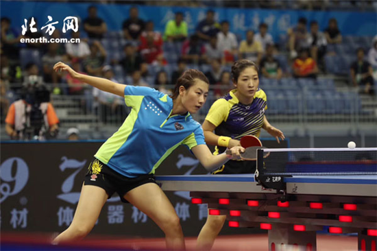 Gu Yuting, Mu Zi take gold in women's doubles table tennis