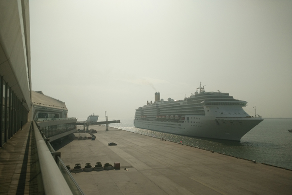 Tianjin International Cruise Home Port operating normally