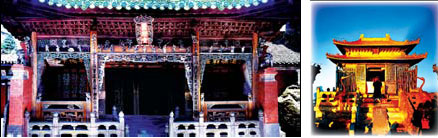 Taoist buildings: complex built on mountains - and legends