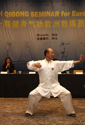 Health <EM>qigong</EM> seminar kicks off in Brussels