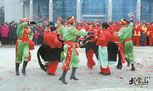 Wudang folk culture takes center stage