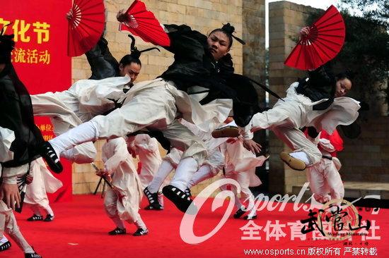 Wudang Taichi Kungfu Troupe performs in Hong Kong