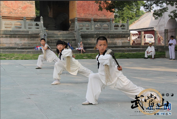 Breathtaking sceneries in the Wudang Mountains