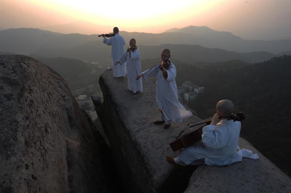 Tiantai Zen music festival in Hong'an