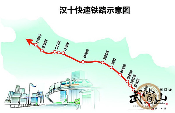 Wuhan-Shiyan express railway to start construction this year