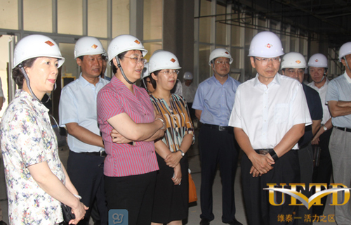 Xinjiang officials visit Economic and Technological Development Zone