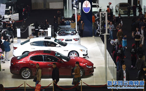 11th Kunming International Auto Exhibition opens