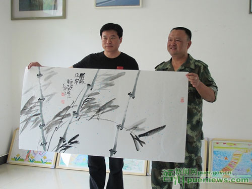 Artists join Anti-drug Publicity Campaign in Pu'er