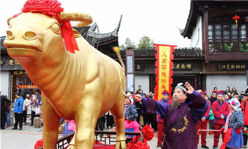 Zhouzhuang welcomes over 220,000 visitors over Spring Festival
