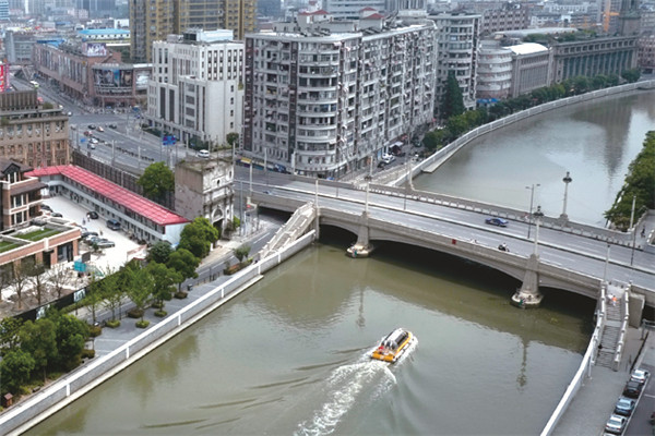 The bridges of Suzhou Creek