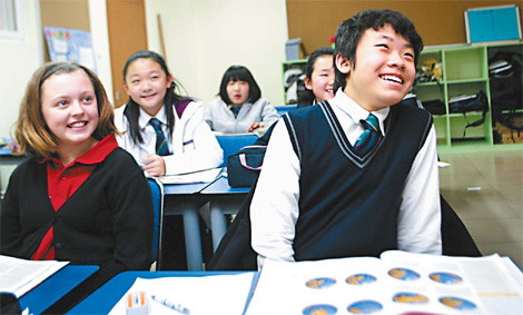 Students get international education in Beijing