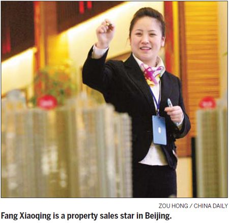 Beijing's top sales agent puts clients first