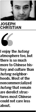 Some hutong not worth it