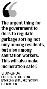 Residents reluctant to separate waste