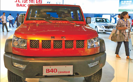 Beijing SUVs hope to climb back to former market peak