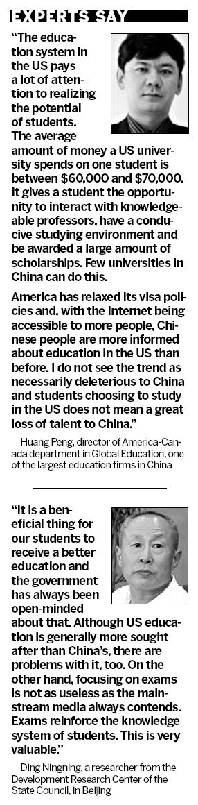 Top Beijing student fails to get place in US