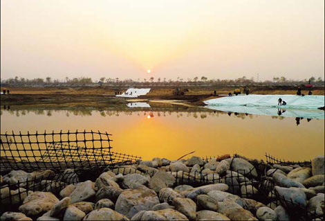 Restoring the flow of a mother river