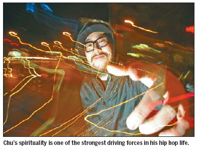 Rapper rhymes to bridge culture gap