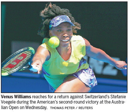 Veteran's guile vindicates Venus