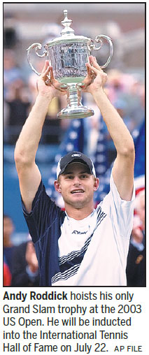 Roddick's consistency paved path to pantheon of greats