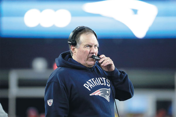 Belichick following familiar script