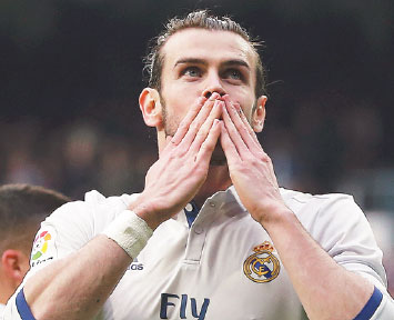 Bale beaming after his explosive Real return