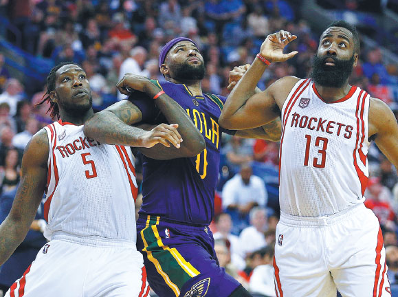 Rockets' red glare outshines Cousins debut with Pelicans