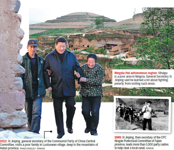Xi's life experiences bolster poverty fight
