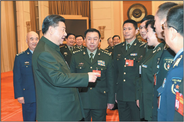 President urges PLA to use nation's expertise