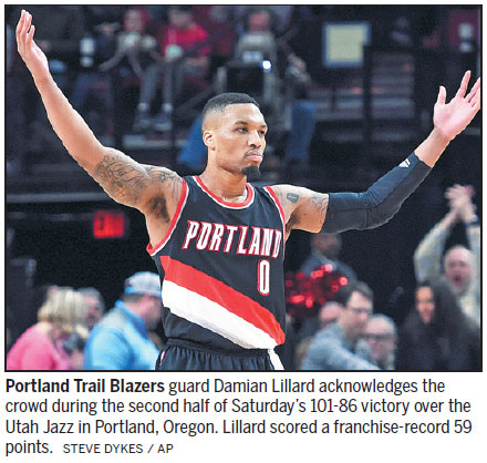 Trail Blazers ticking to 'Lillard Time'