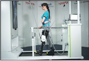 Toyota puts best foot forward with robotic leg
