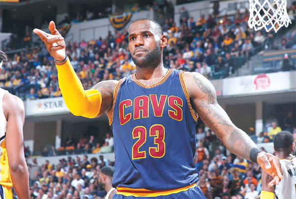 LeBron shows Pacers no pity