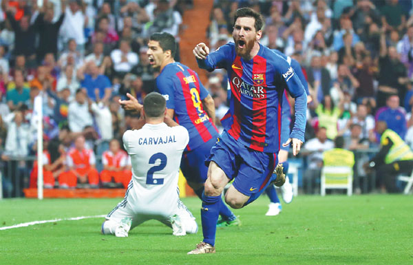 Enrique ecstatic as Messi magic sends Real reeling