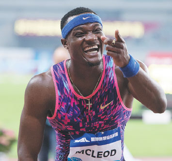 McLeod happy to run over life's hurdles