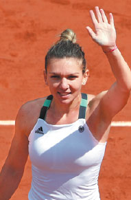 'Shameful' sulk spurring Simona to Paris positivity