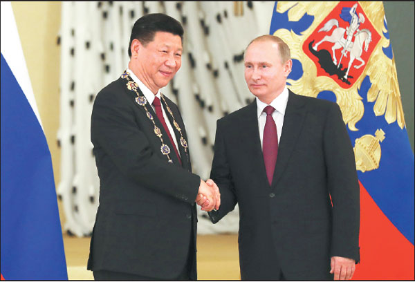 China-Russia relations are unshakable, Xi says