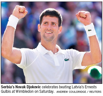 Rejuvenated Djokovic relieved passion's back