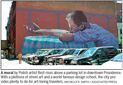 Art lovers' Providence: From WaterFire to street murals