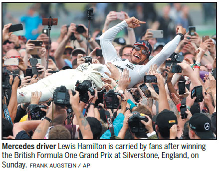 Silver lining lifts Lewis gloom