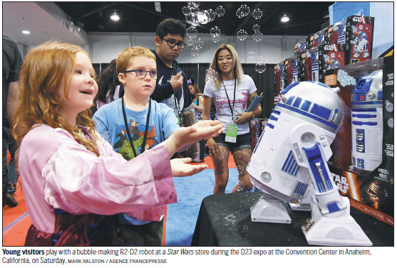 Expo gets Star Wars sneak preview