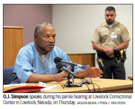 O.J. Simpson, 70, granted parole