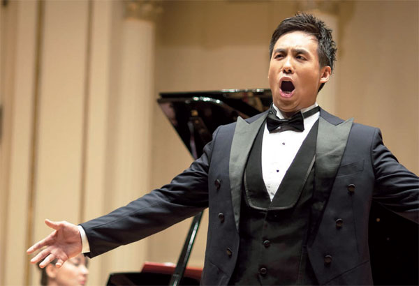 Chinese baritone brings music to life