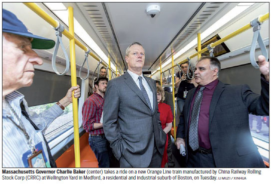 Taking a spin in Boston's new Chinese subway cars